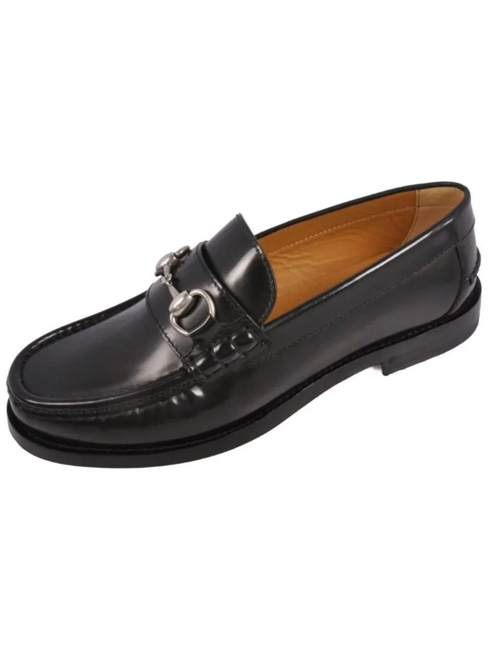 Gucci Loafers Moccasins Horsebit Leather Shoes